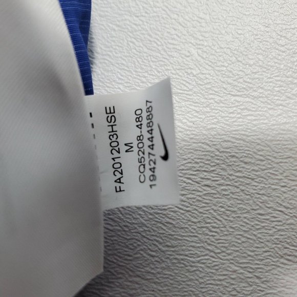 Nike Boise State Broncos On Field 1/4 Zip Blue Jacket Men's Sz M NWT CQ5208-480 - Picture 10 of 10